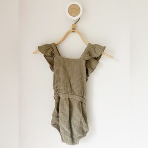 The Simple Folk- ruffle romper